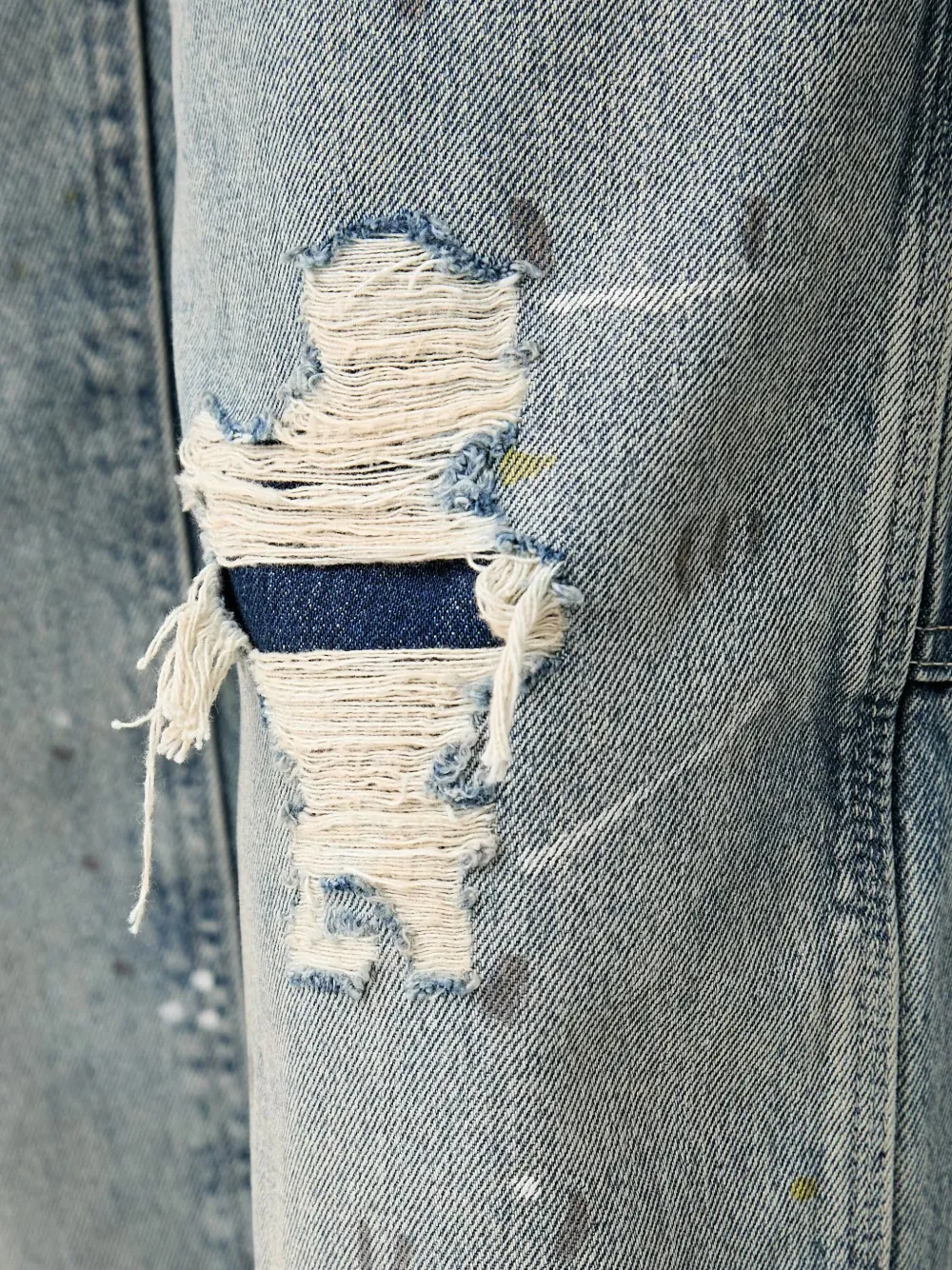 Levi's 568 gerafelde carpenter jeans Blauw