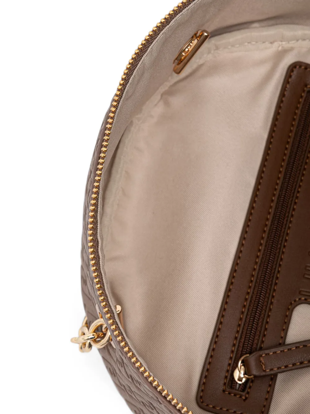 LIU JO Rugzak met monogram-logo Beige
