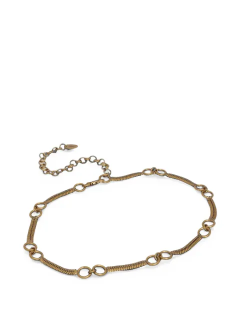 Levi's Franchesca snake-link chain belt