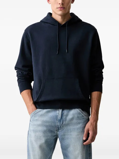 Levi's logo-embroidered drawstring hoodie