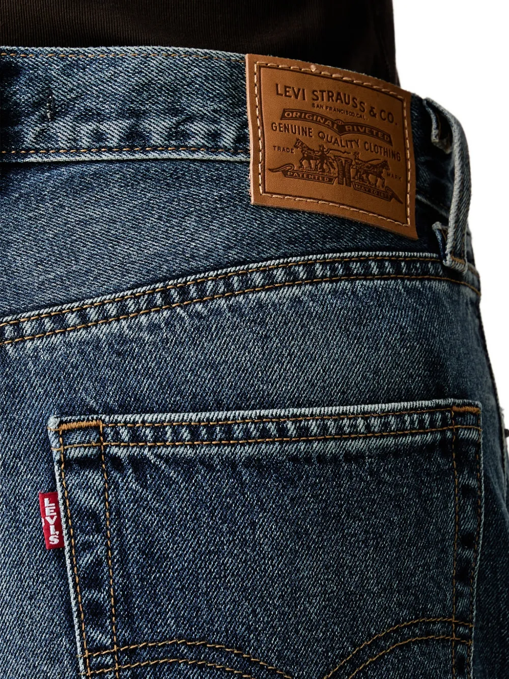 Levi's Jeans met wijde pijpen Blauw