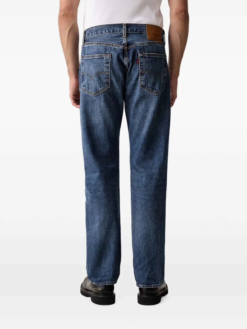 Levi's 501 Relaxed straight jeans Blauw