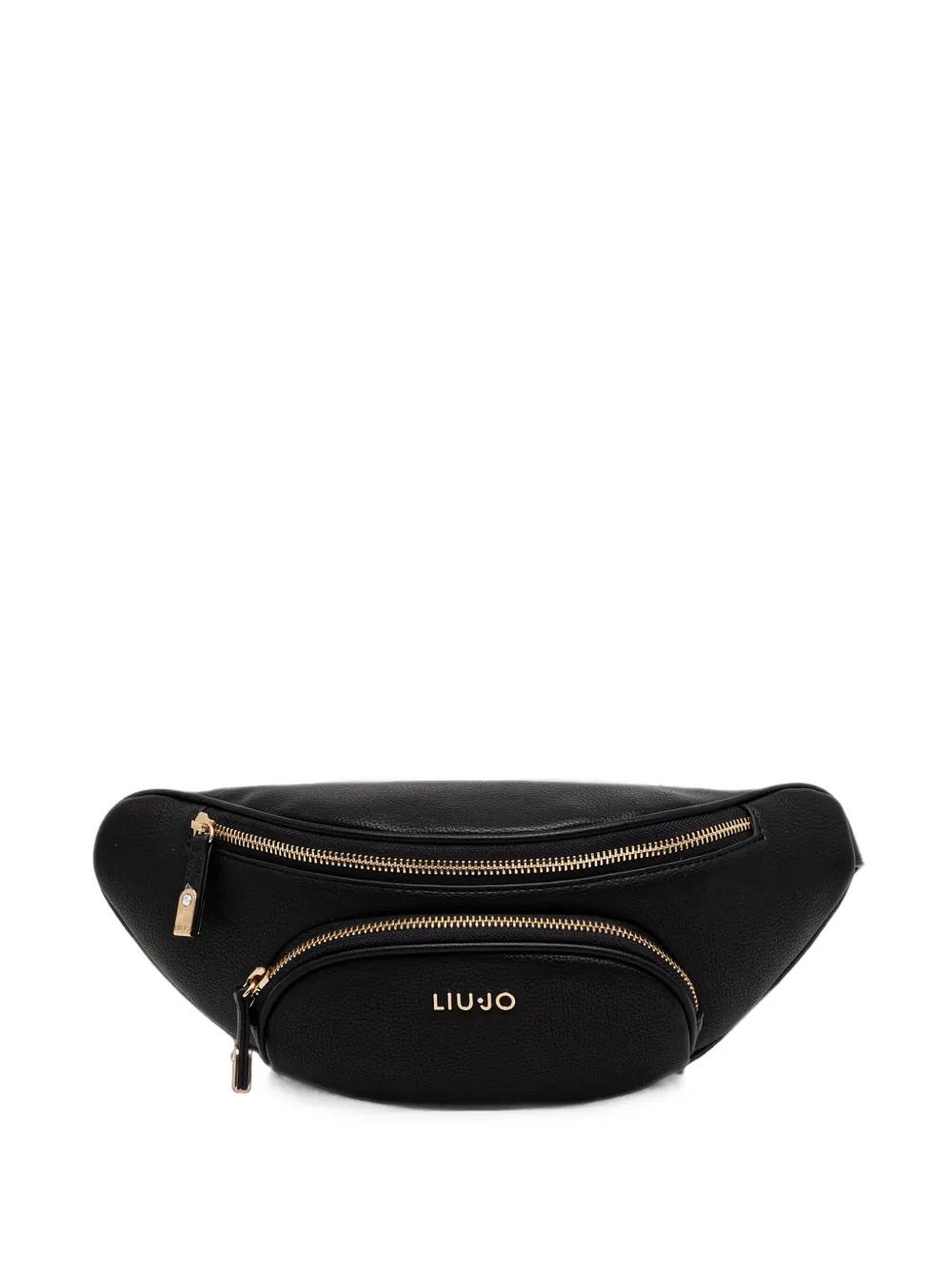 LIU JO belt bag with logo - Nero