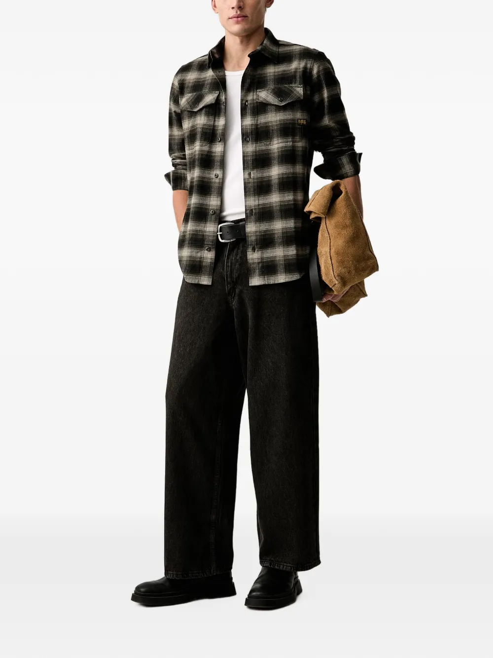 Levi's Extra Baggy jeans Zwart