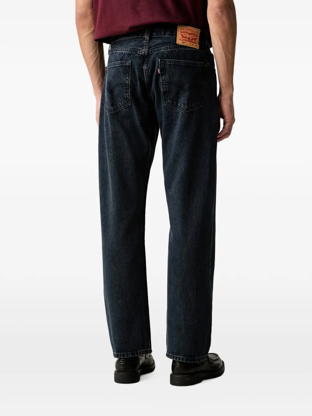 Levi's 555 ruimvallende jeans Blauw