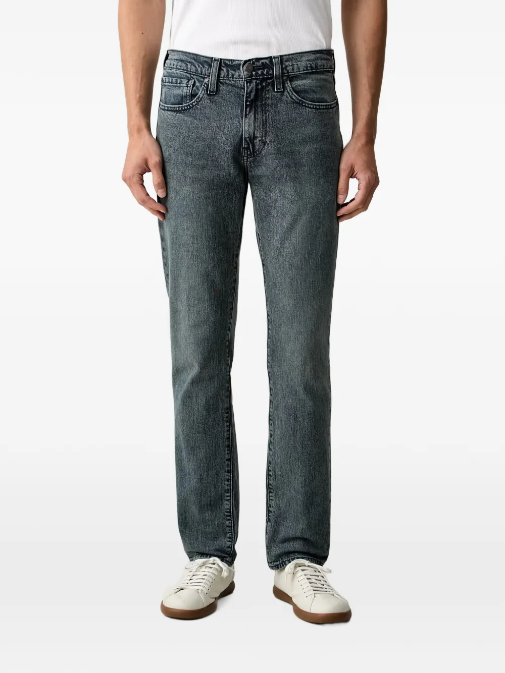 Levi's 511™ Slim acid-wash jeans - Blu