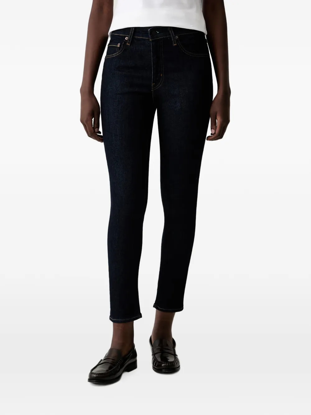 Levi's high-waisted skinny jeans - Blu