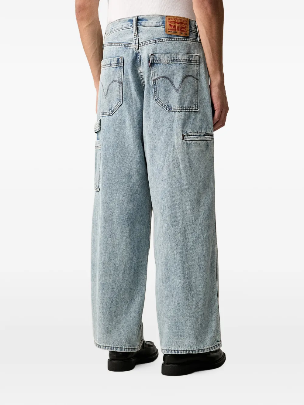 Levi's Extra Baggy Utility carpenter jeans Blauw