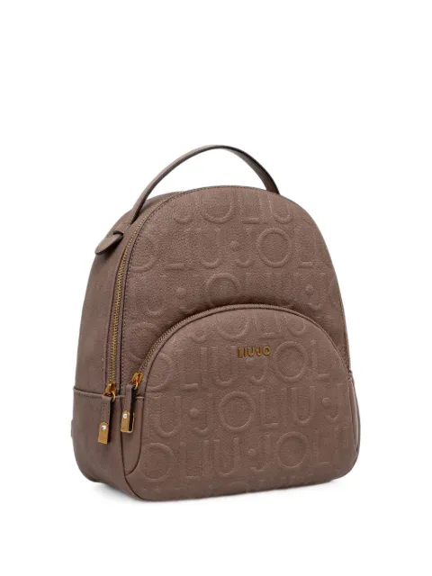 LIU JO mochila con logo en relieve