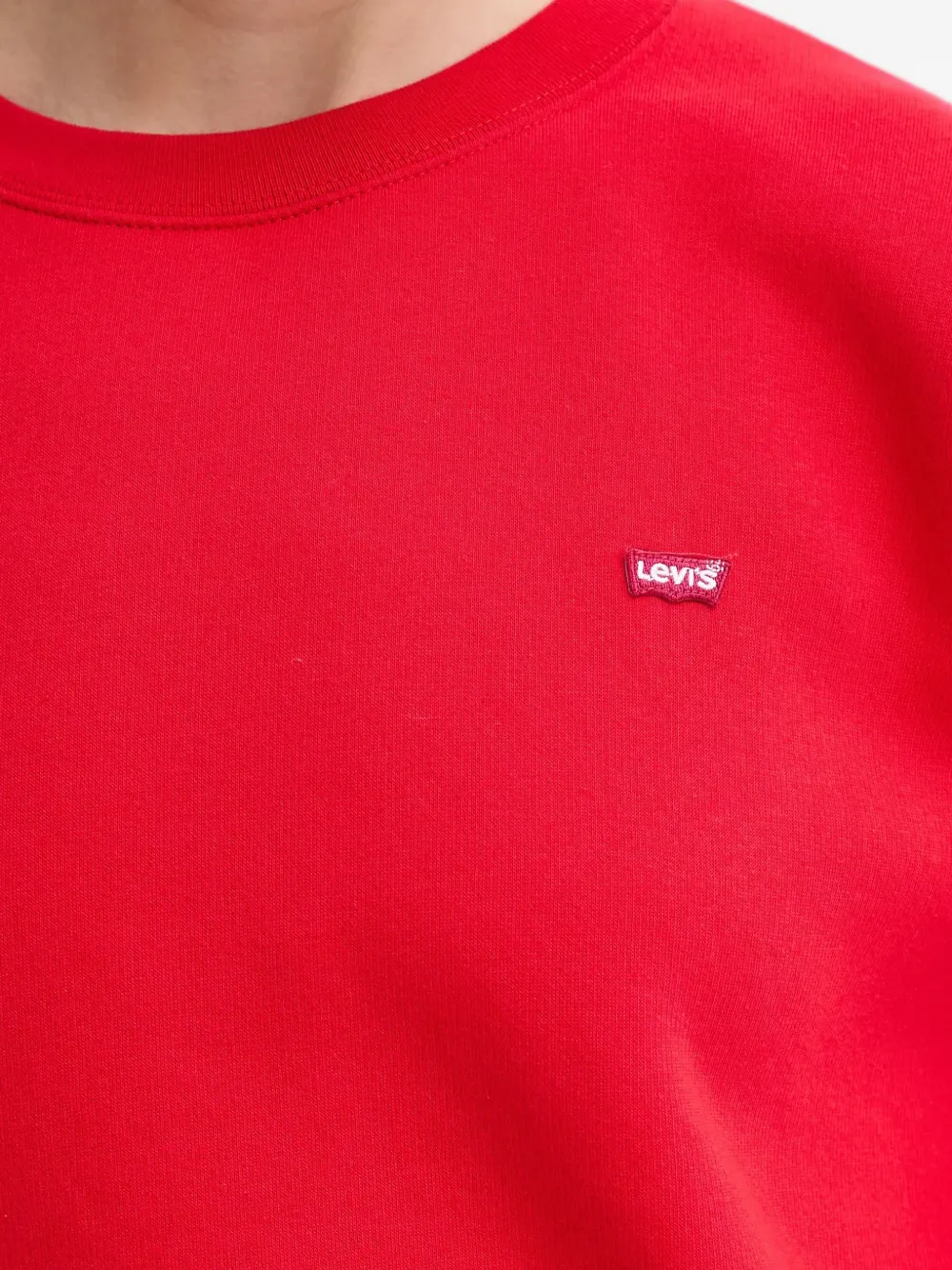 Levi's Everyday crew-neck sweatshirt Rood