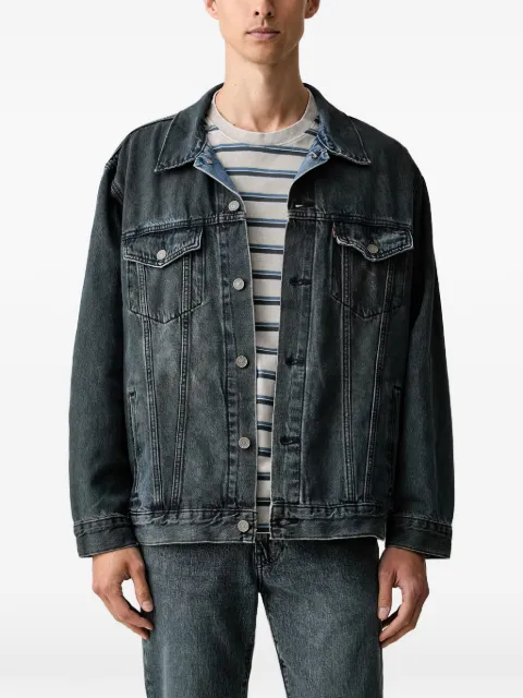 Levi's Relaxed Trucker faded denim jacket