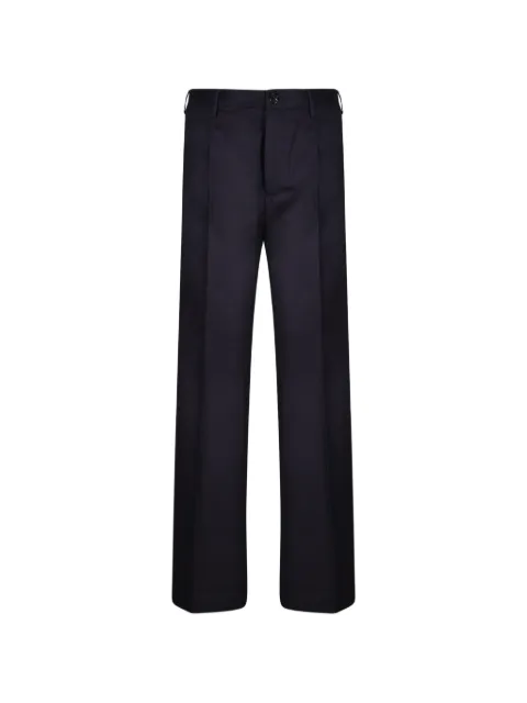 Incotex pressed-crease tailored trousers