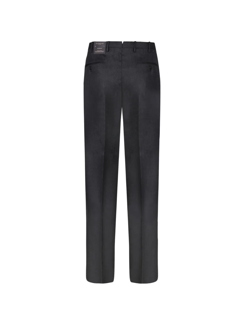 Incotex Straight plooibroek Grijs