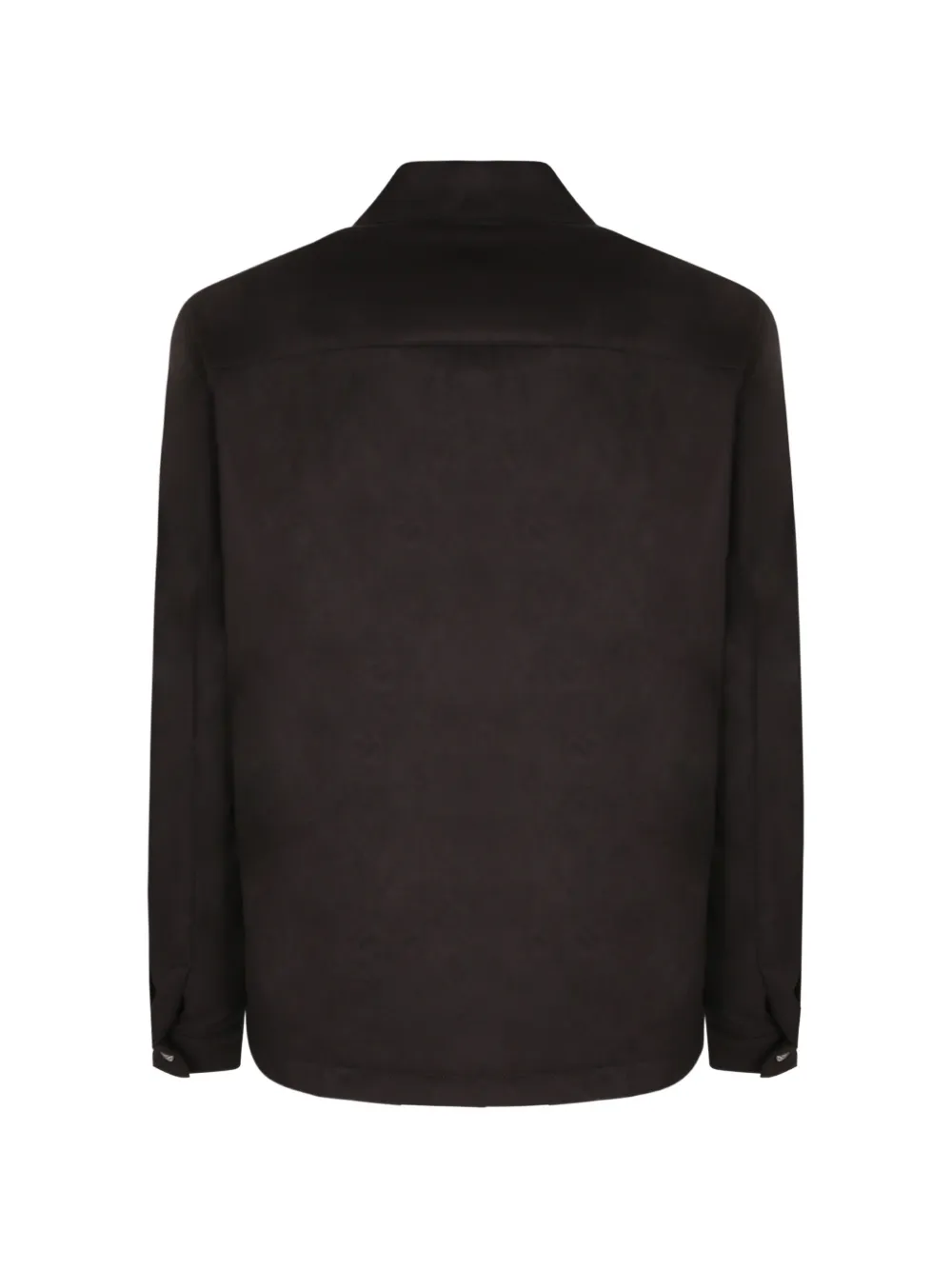 Herno Shirtjack met borstzak en rits Zwart