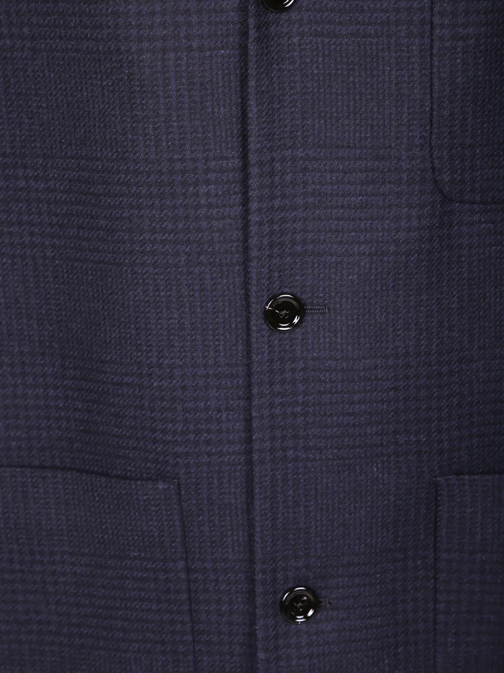 Lardini Geruit shirtjack Blauw