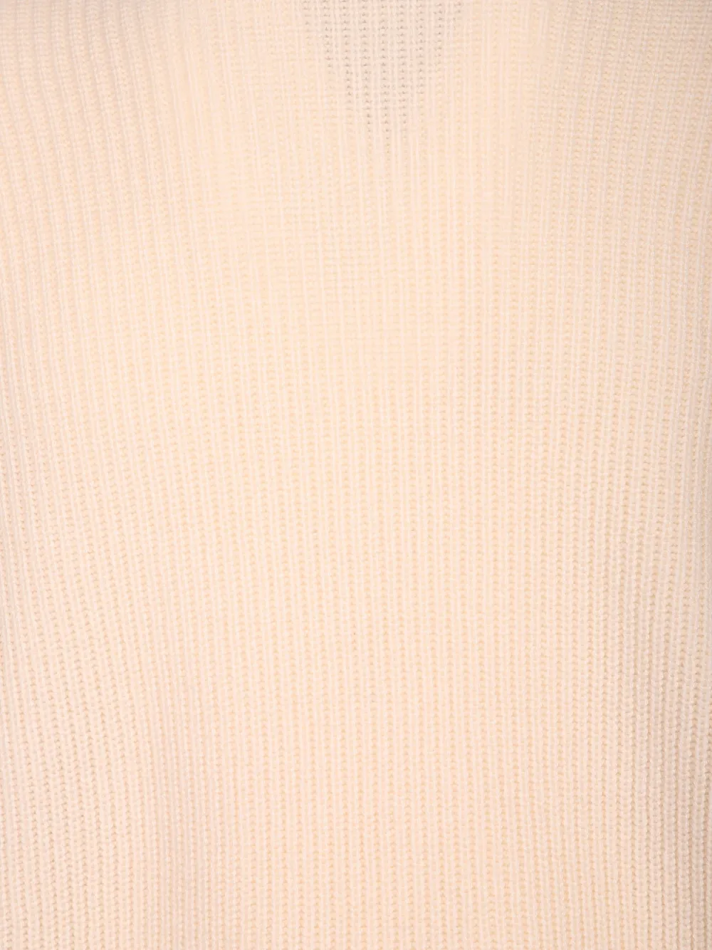 Zanone Ribgebreide trui Beige