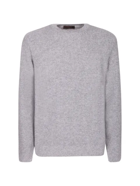 Zanone ribbed-knit crew-neck sweater