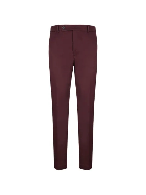 Incotex pressed-crease tailored trousers