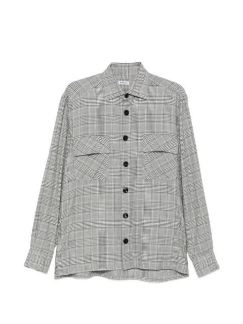 Kiton Prince of Wales check shirt