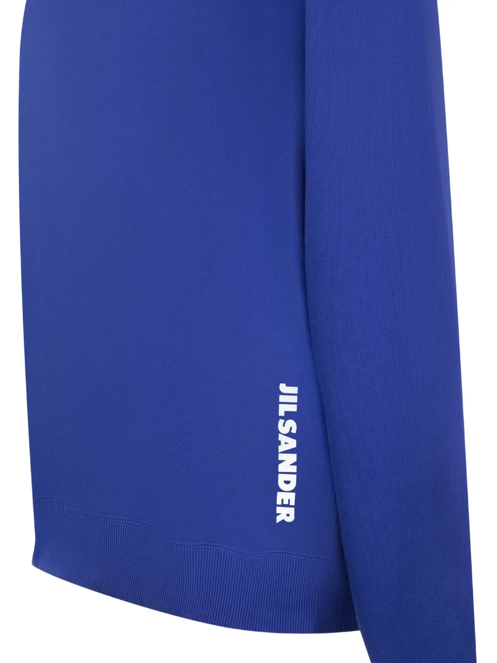 Jil Sander Sweater met logoprint Blauw