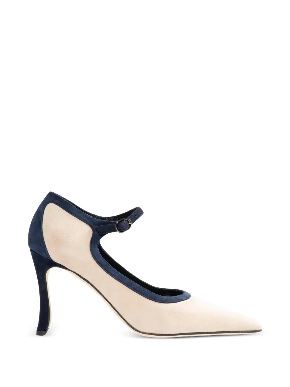 Manolo Blahnik Churla pointed-toe pumps Beige