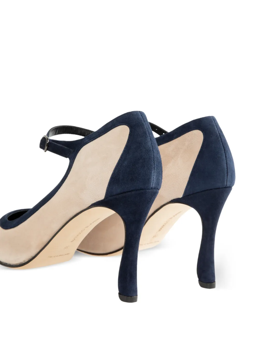 Manolo Blahnik Churla pointed-toe pumps Beige