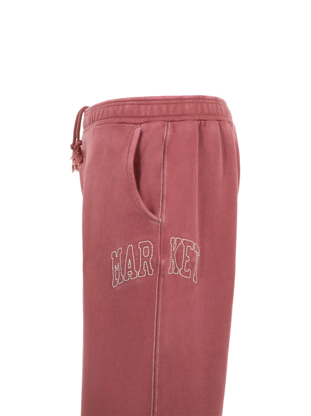 MARKET Trainingsbroek met stiksel Rood