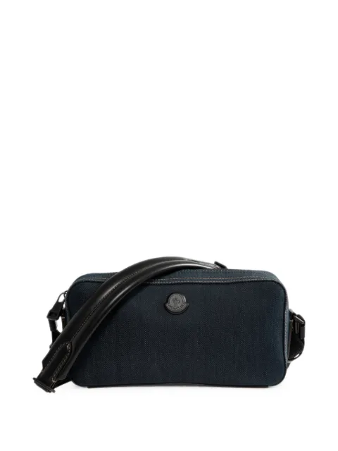 Moncler Carlo denim cross-body bag