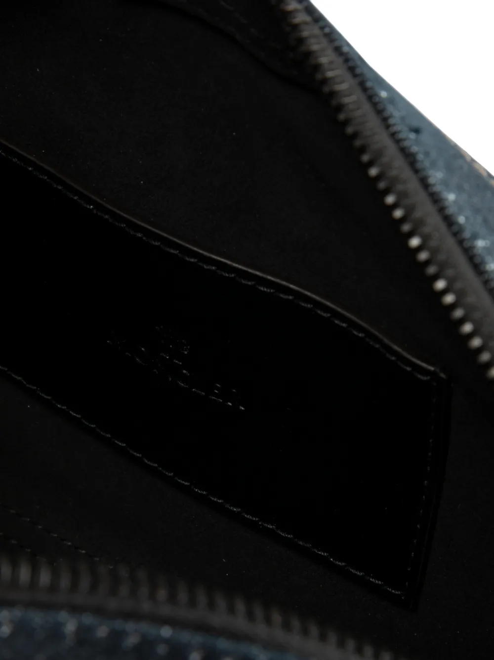 Moncler Carlo denim crossbodytas Blauw