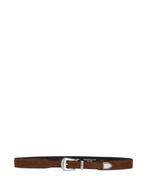 ALBERTO LUTI Western suede belt