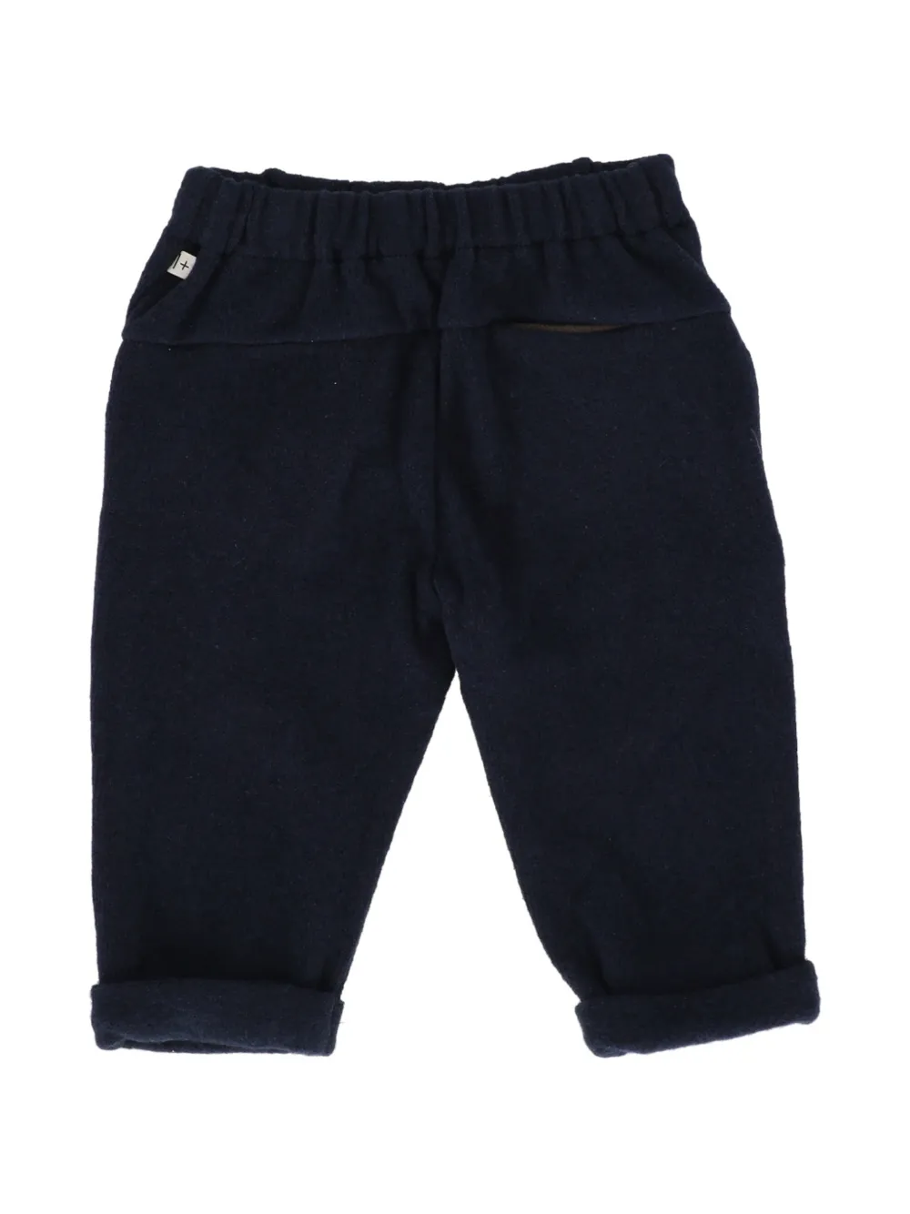 1 + IN THE FAMILY Portofino broek met knoopdetail Blauw