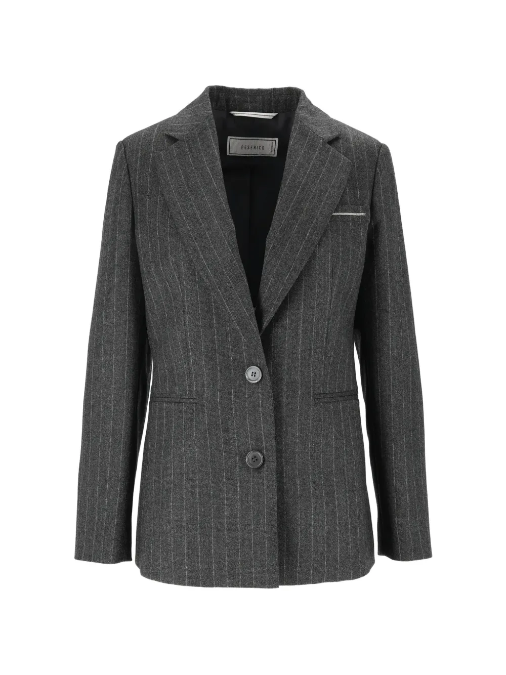 Peserico Blazer gessato - Grigio