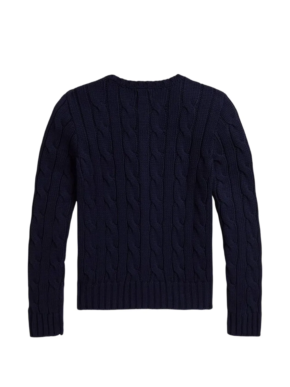 POLO RALPH LAUREN KIDS Kabelgebreid vest Blauw
