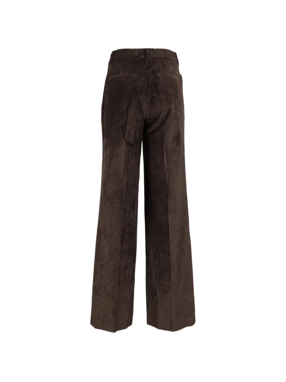 Peserico corduroy-effect wide-leg trousers Bruin