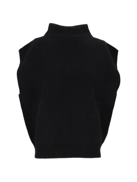 Peserico ribbed-knit sleeveless sweater