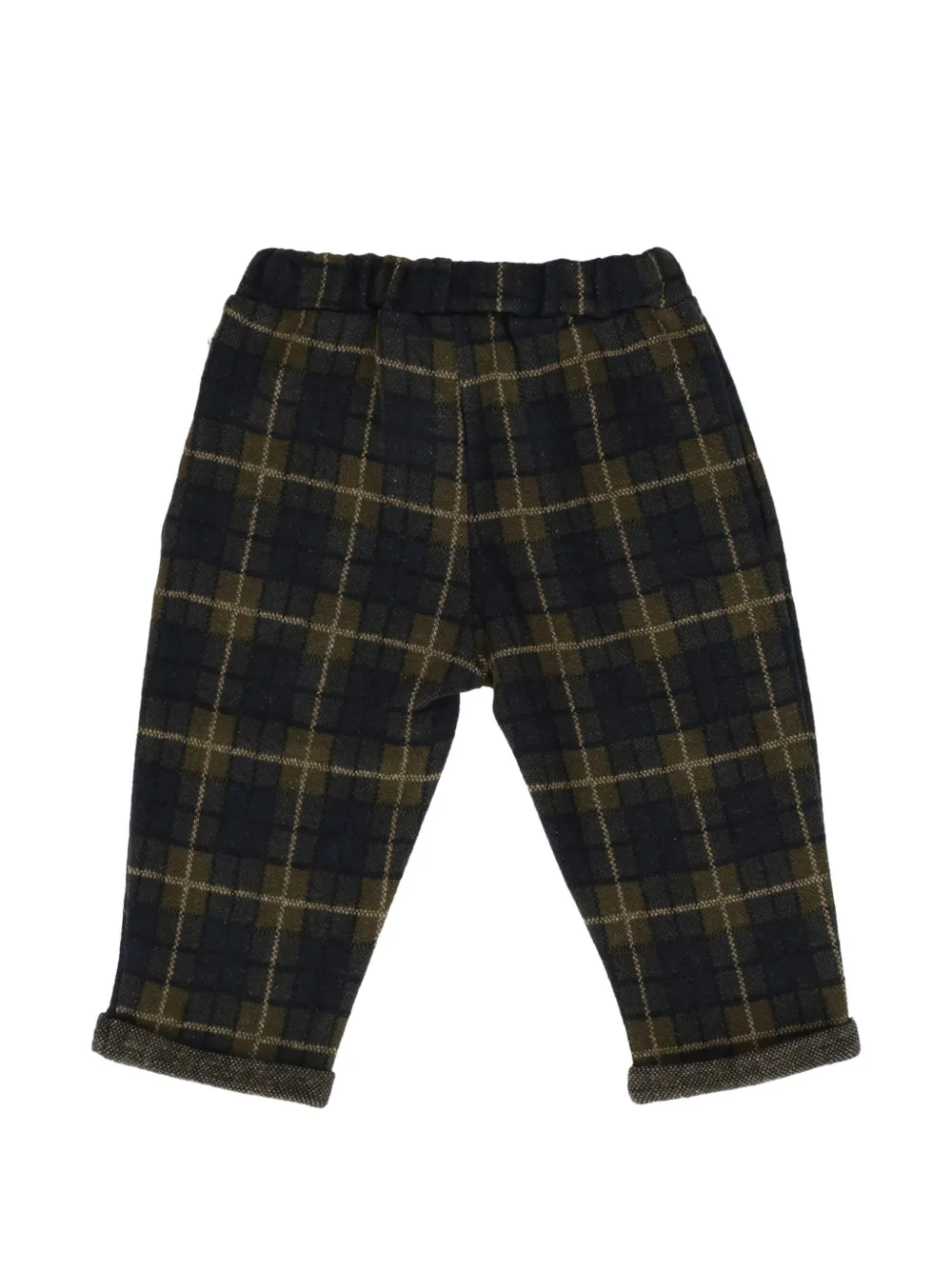 1 + IN THE FAMILY Geruite broek Blauw