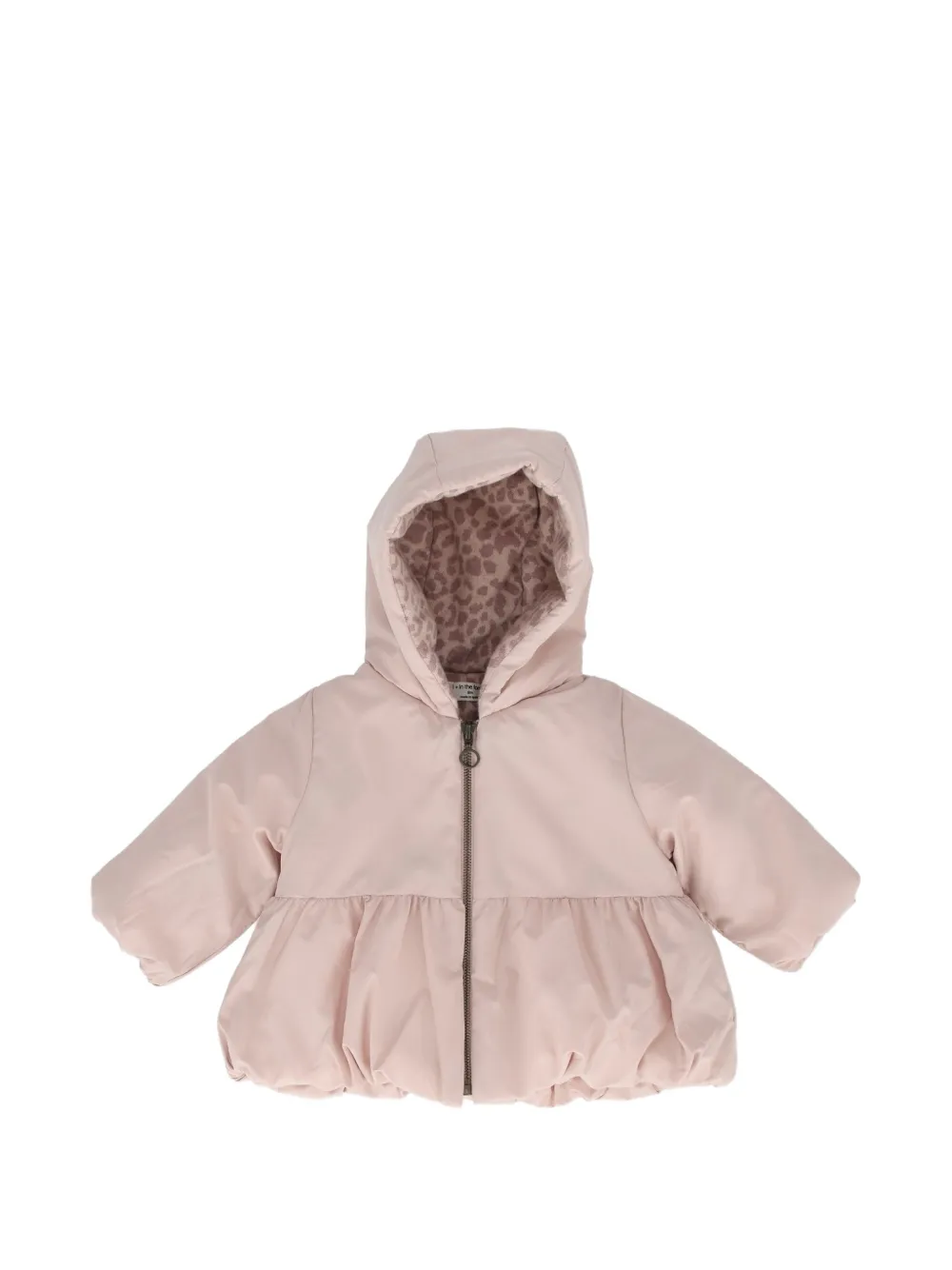 1 + IN THE FAMILY Brindisi padded peplum parka - Rosa