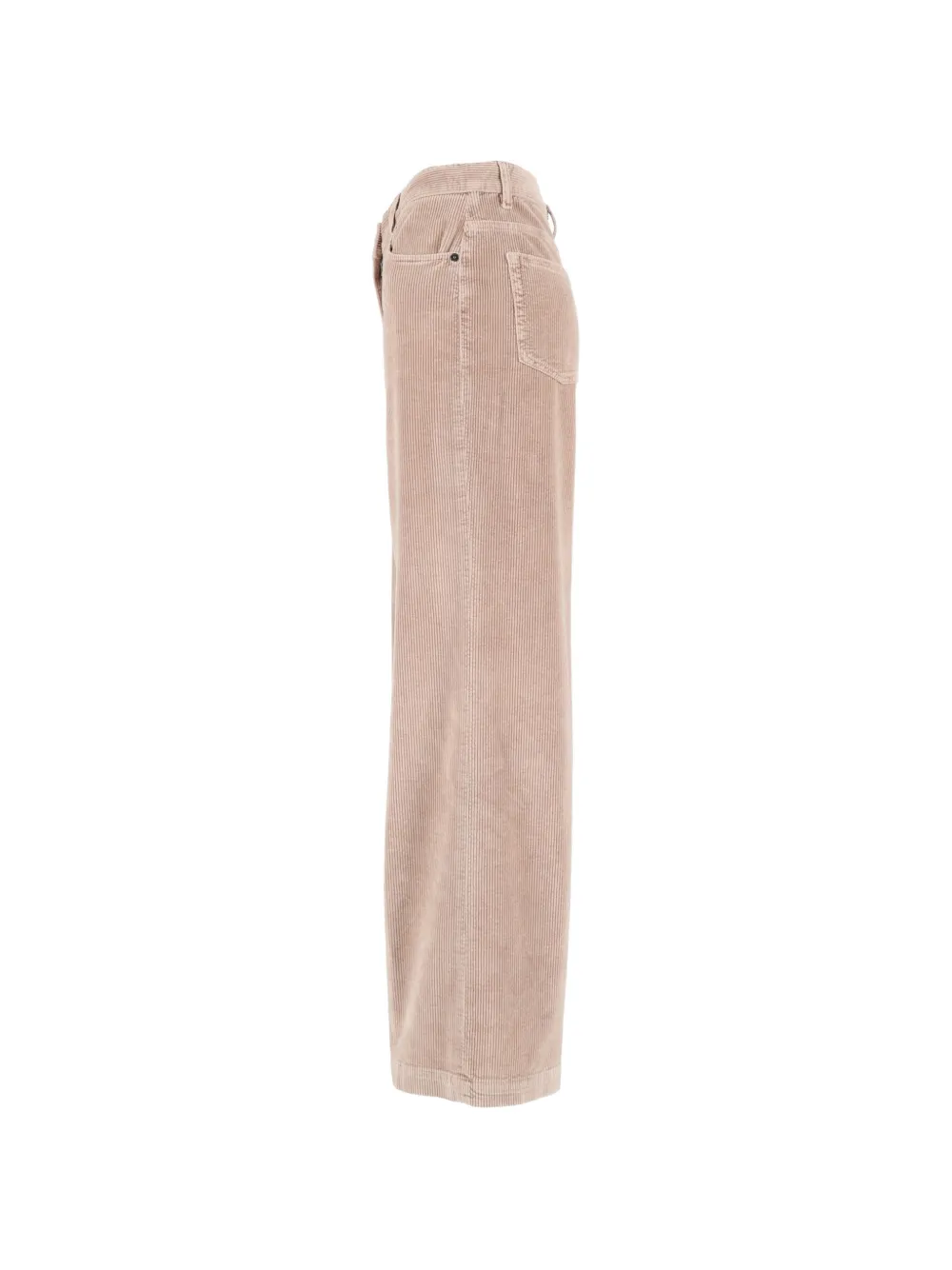 Peserico corduroy wide-leg trousers Beige