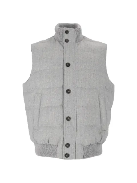 Peserico quilted wool vest