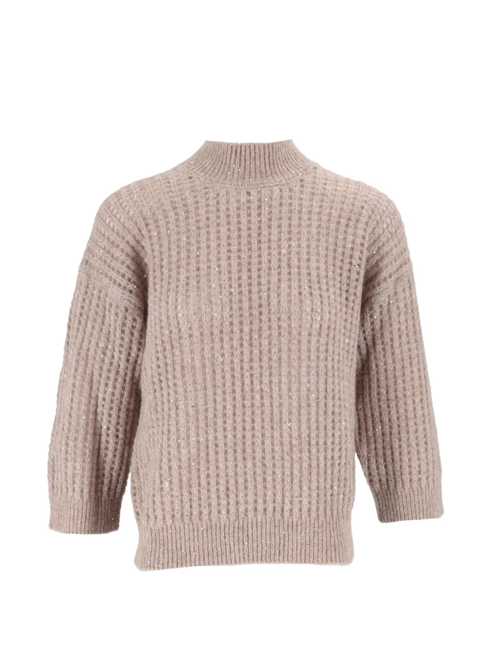 Peserico sequin-embellished chunky-knit sweater