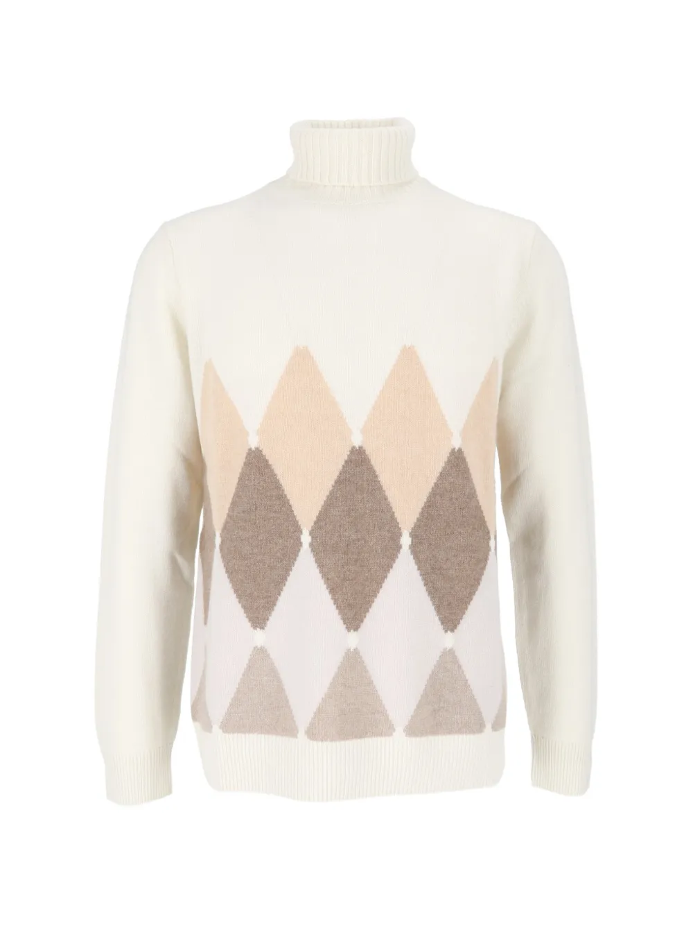 Ballantyne argyle-pattern cashmere sweater