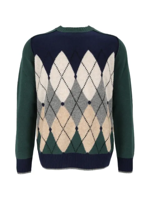 Ballantyne sweat à motif en argyle