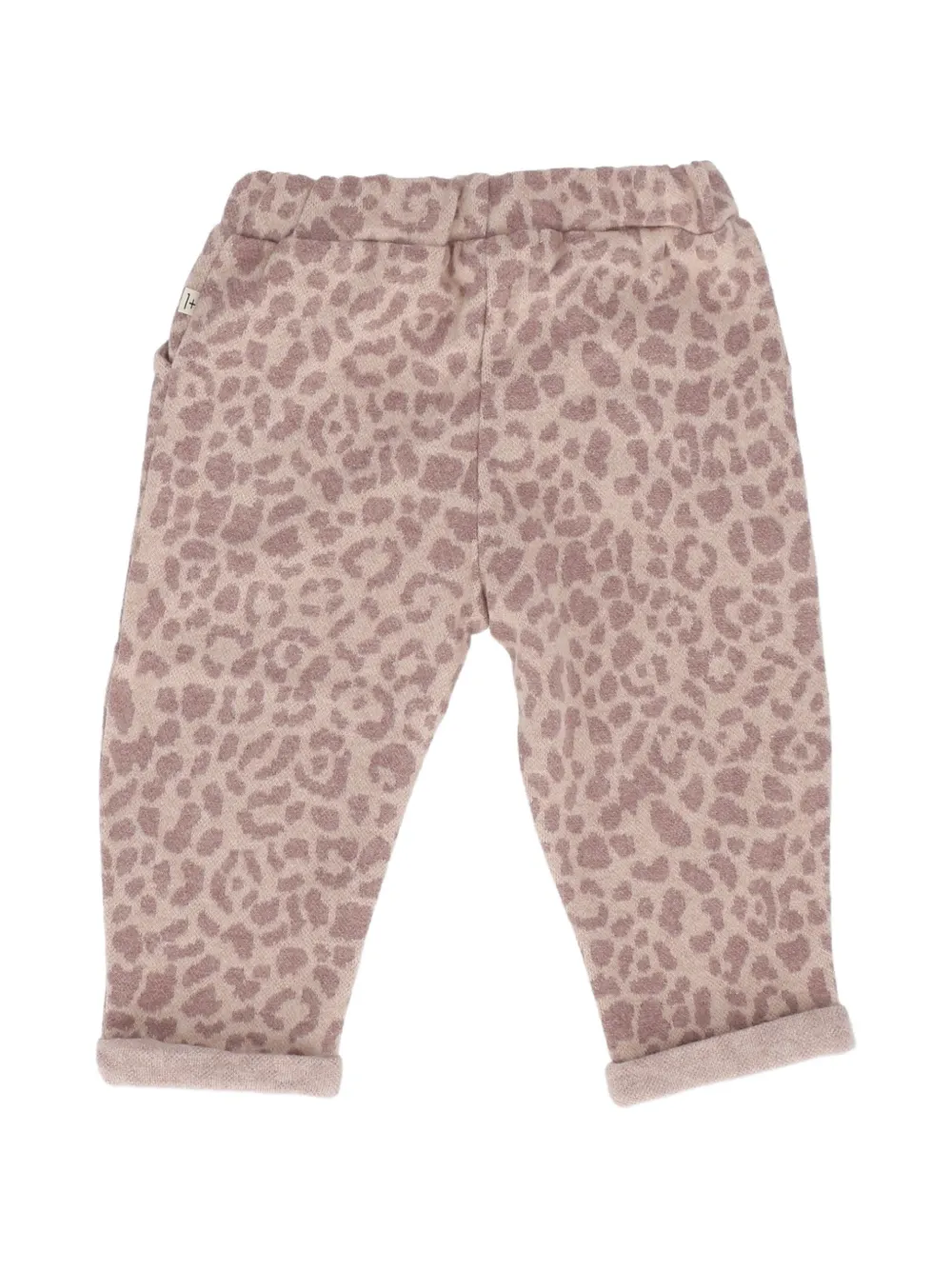 1 + IN THE FAMILY Roma broek met luipaardprint Beige