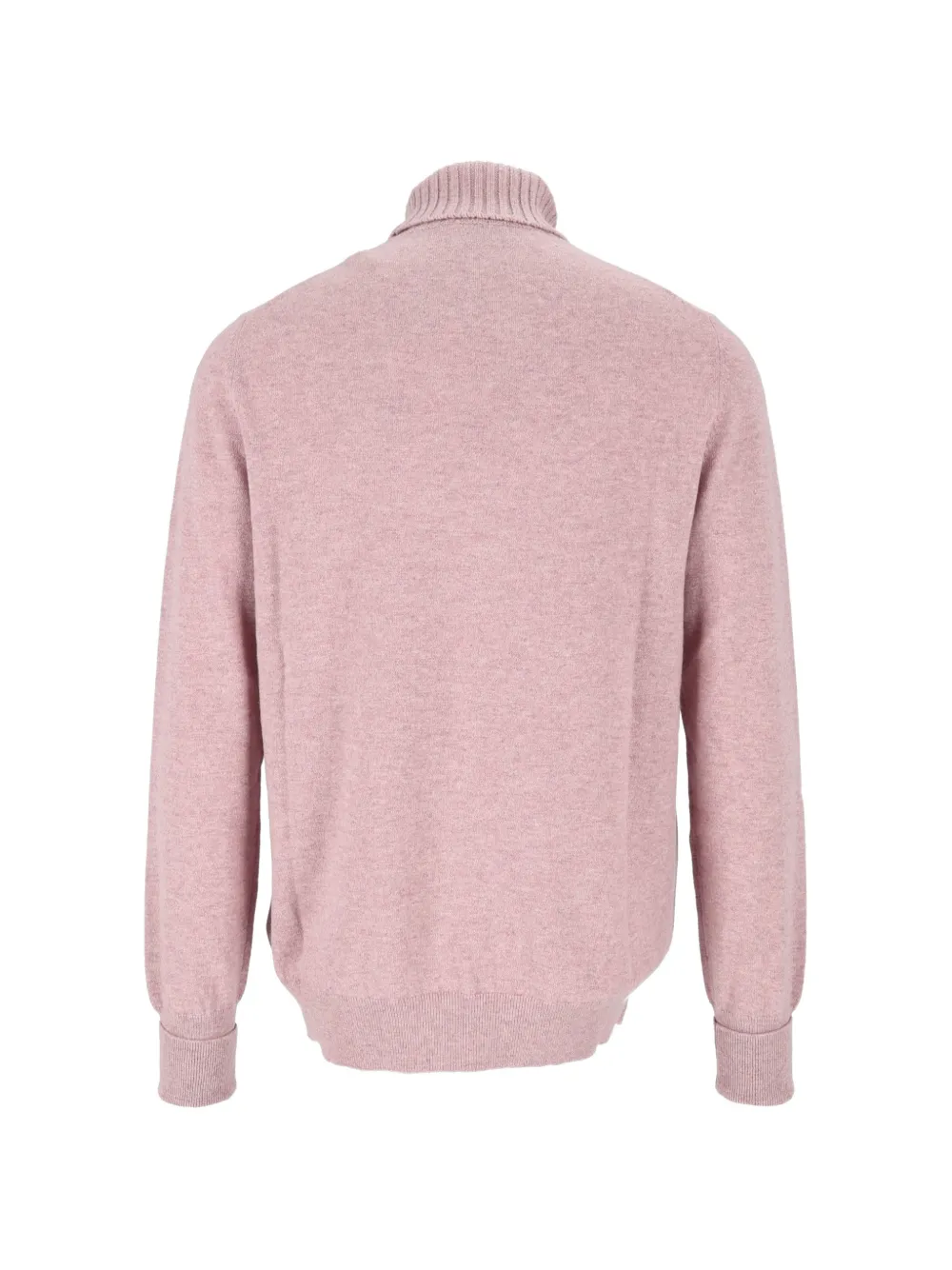 Ballantyne roll-neck cashmere sweater Roze