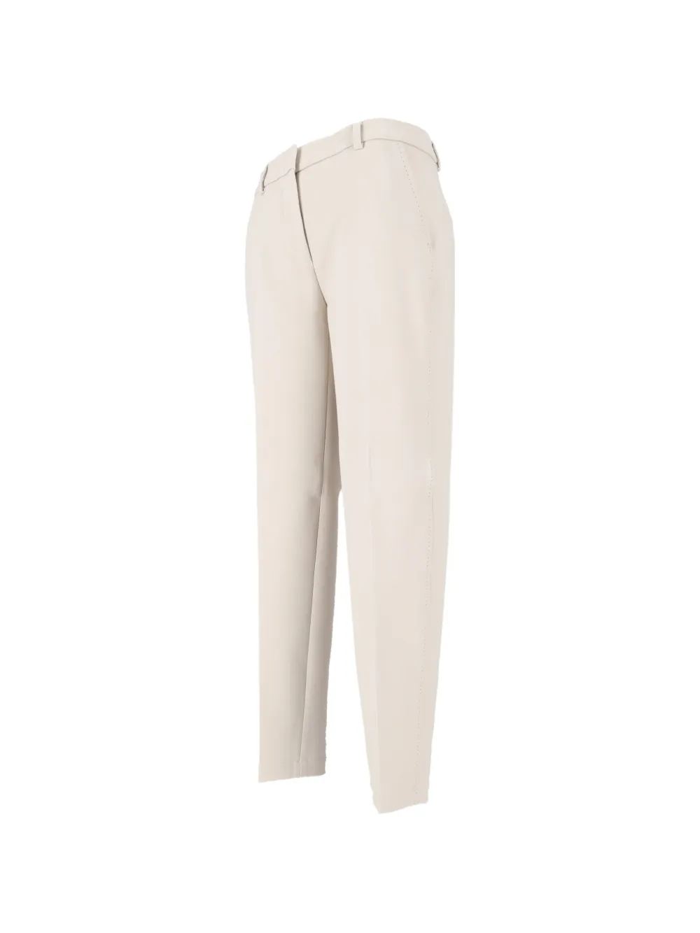 Peserico Plooibroek met ceintuur Beige