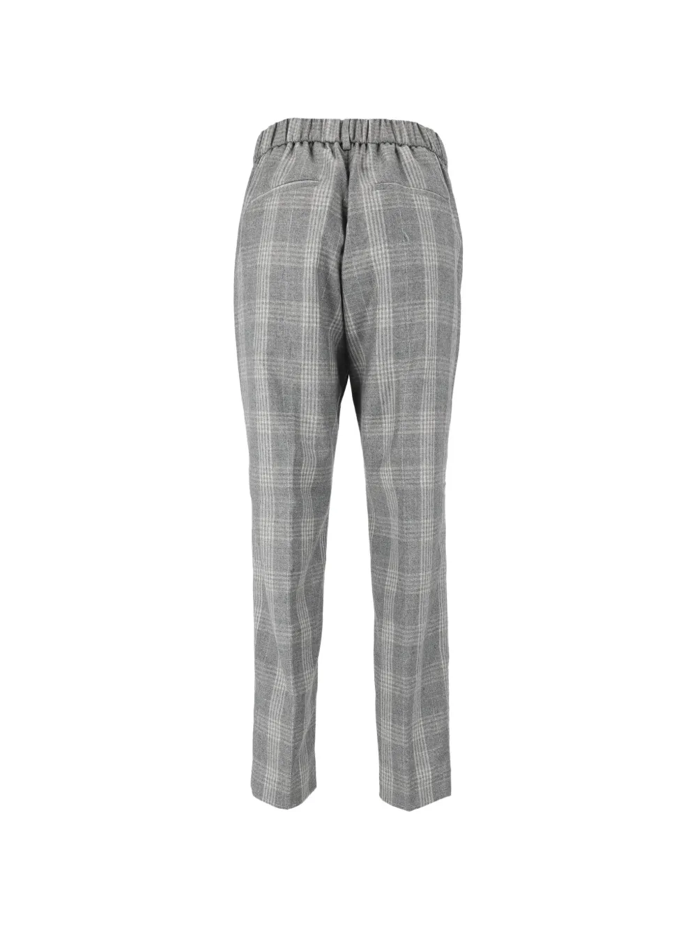 Peserico Geruite broek Grijs