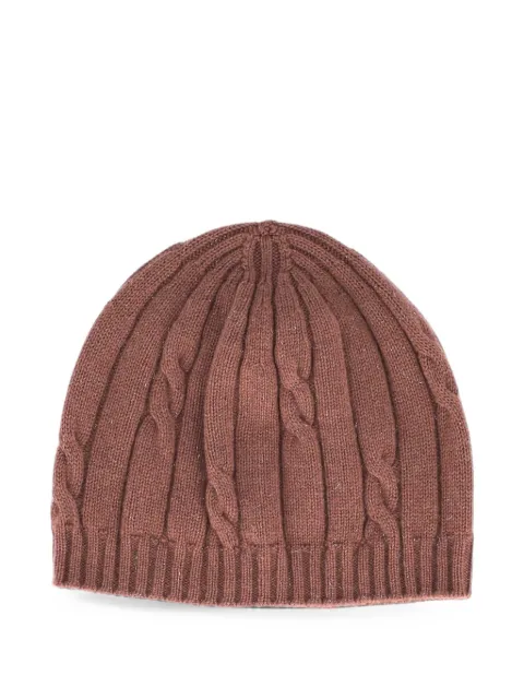 Peserico gorro en tejido de ochos