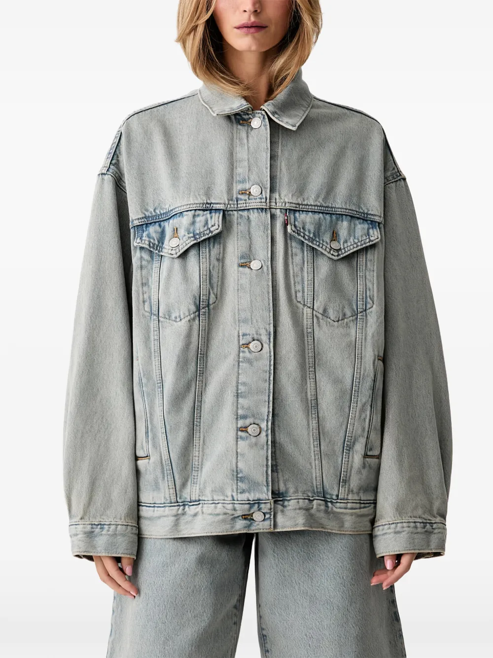 Levi's 90s Trucker washed-denim jacket - Blu