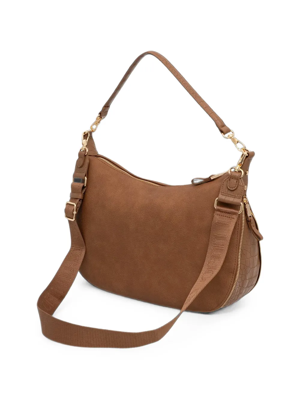 LIU JO Shopper met krokodillen-reliëf Bruin