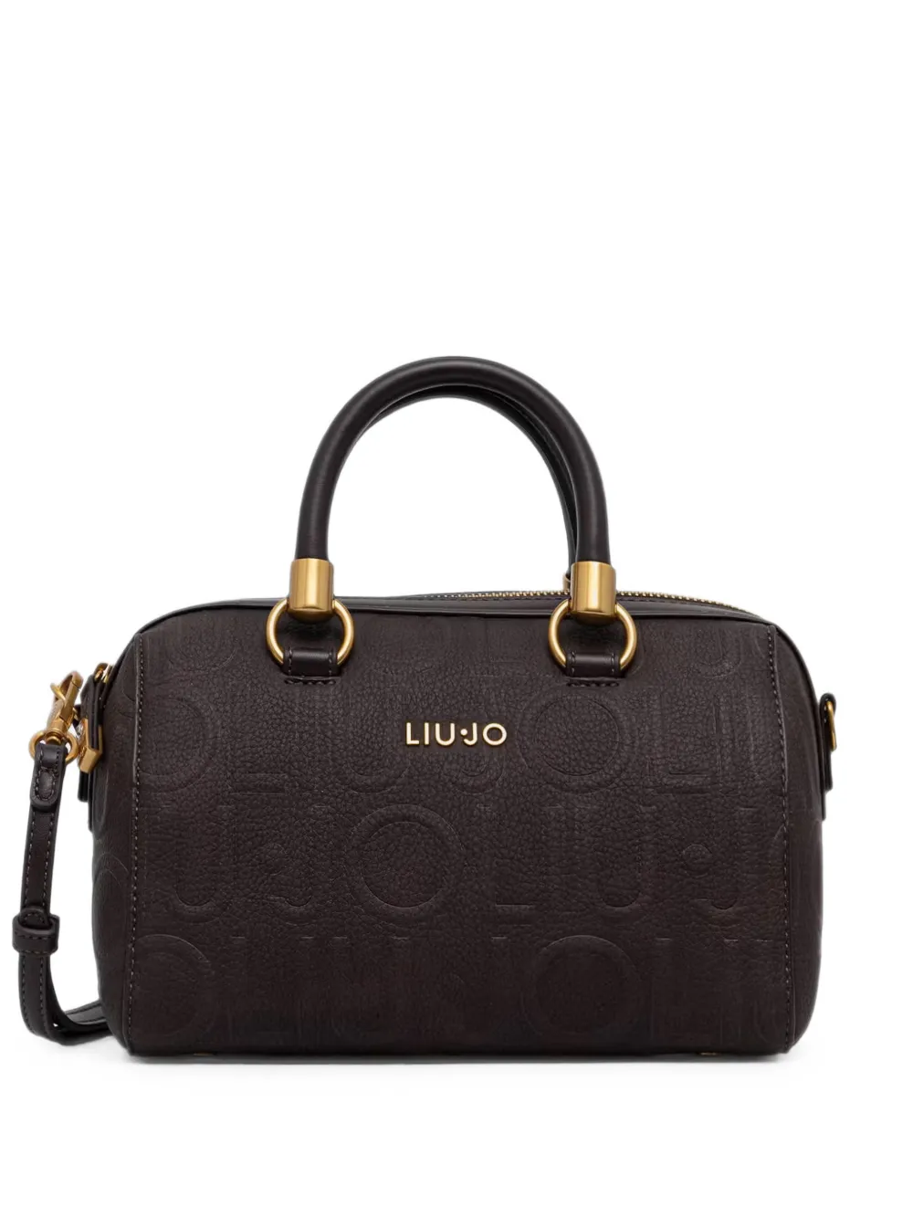 LIU JO small handbag with logo - Marrone